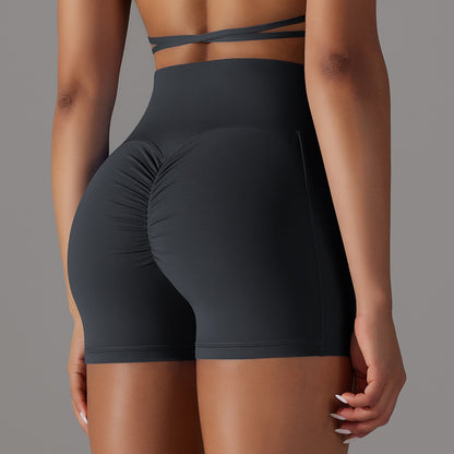 Shorts Yoga Donna con Tasca per Smartphone